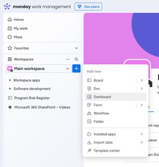 Add dashboard