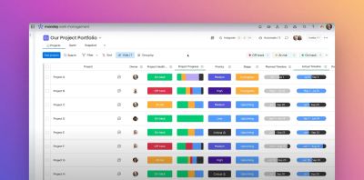 Portfolio board