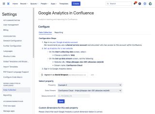 Data Stream selection