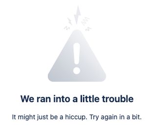 Another example of this error message found in the wild by an Atlassian community member