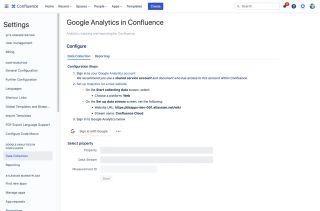 Data collection configuration screen