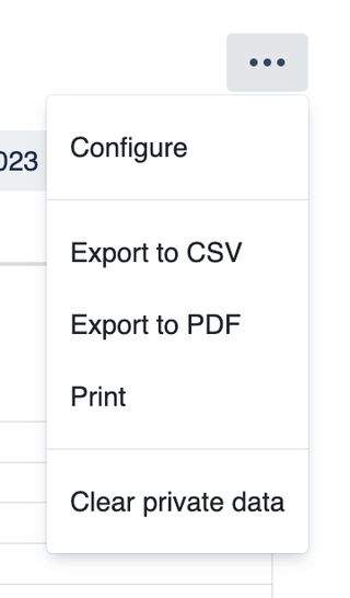 Tools Menu dropdown