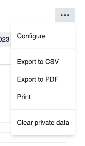 Tools Menu dropdown