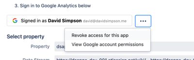 Revoke access option in Data Collection tab