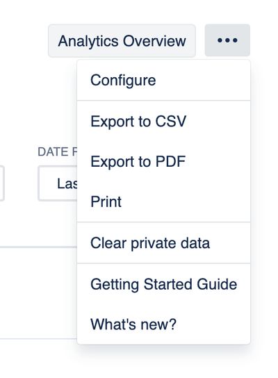 Tools menu