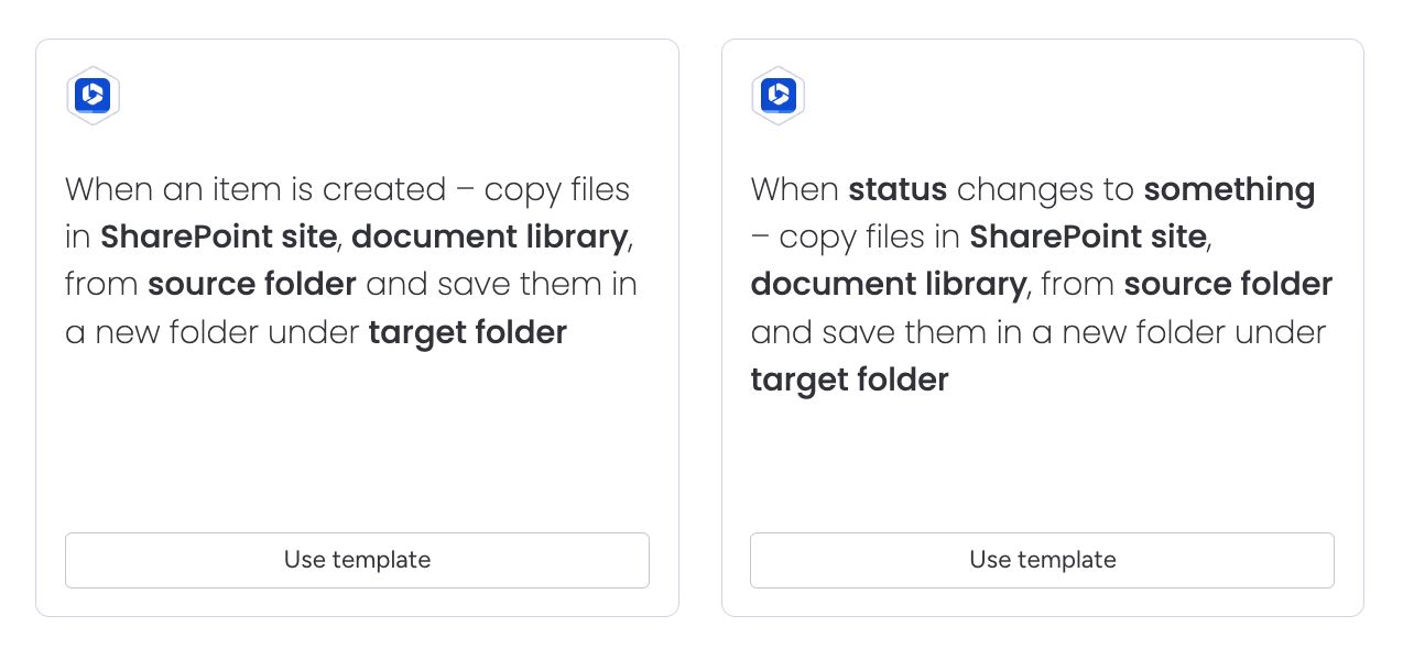 Templated folder generation | Microsoft 365 SharePoint integration for ...