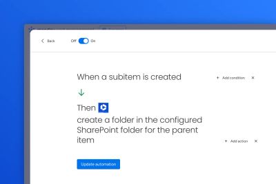 Sentence - Create folder for subitem in SharePoint