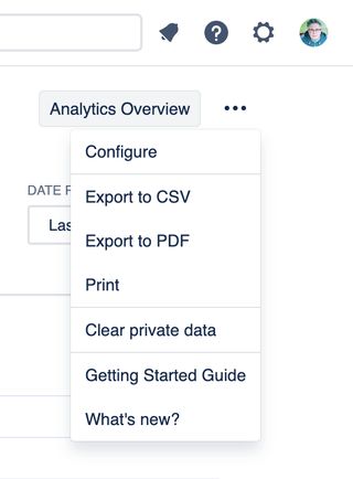 Tools menu