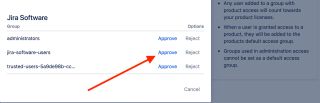 Approve all Groups button