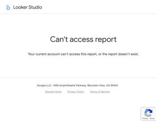 Looker Studio macro in Confluence showing an embed not enabled error message