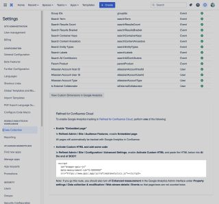HTML script tag highlighted at bottom of Configure screen