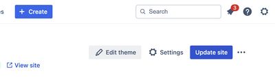 Edit theme option in Scroll Viewport