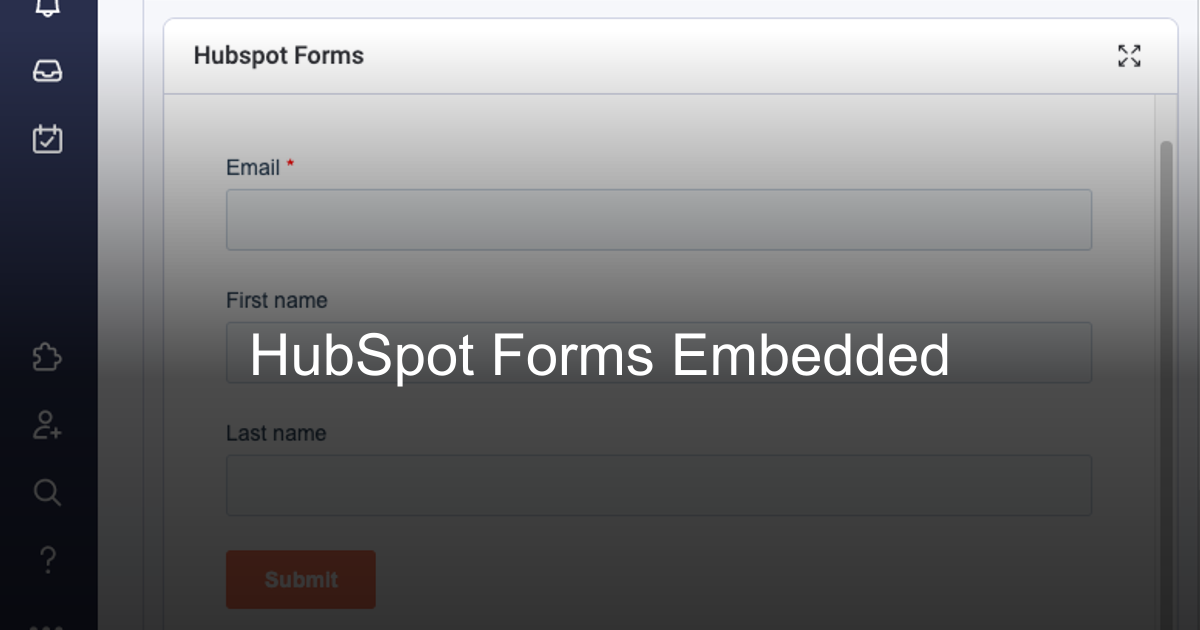 HubSpot Forms Embedded | David Simpson Apps