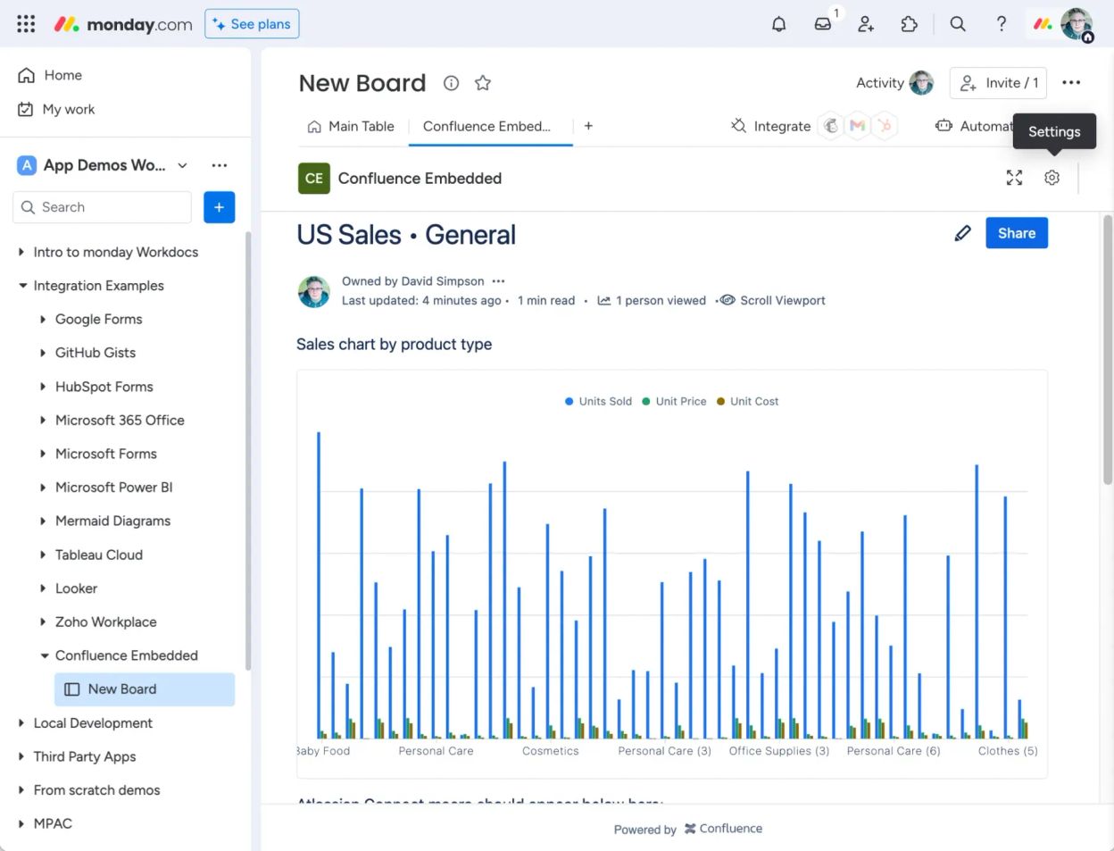 Confluence Embedded | David Simpson Apps