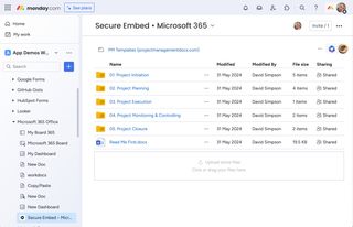 Quickly access relevant files & folders in context from Microsoft 365