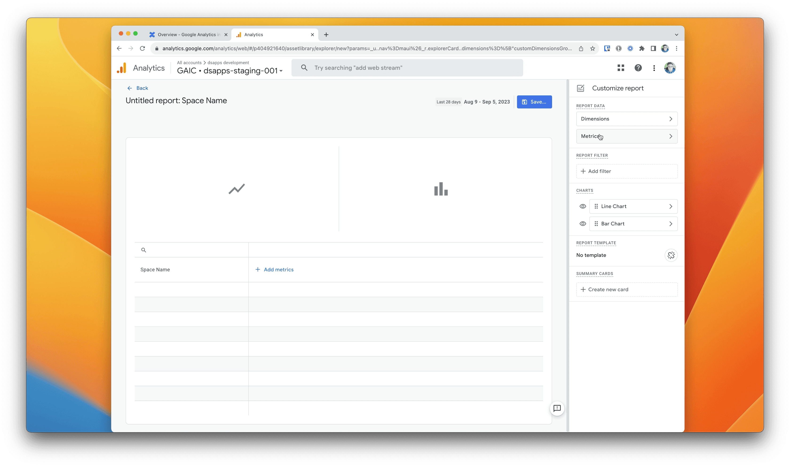 Add metrics