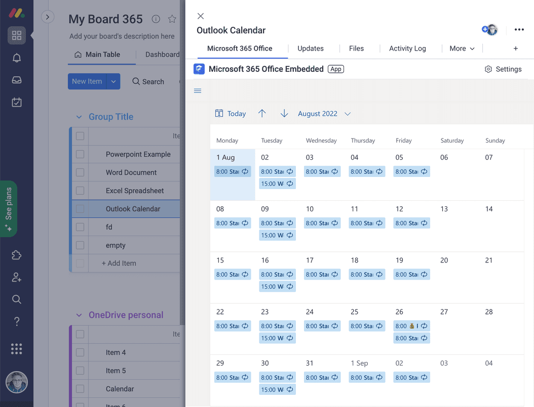microsoft-365-automate-embed