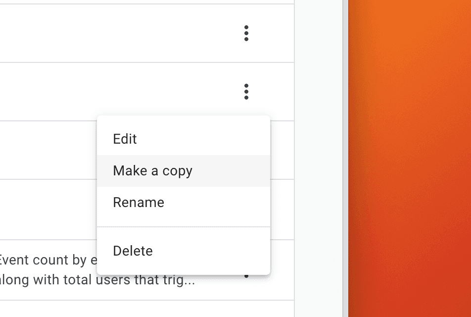 Make a copy