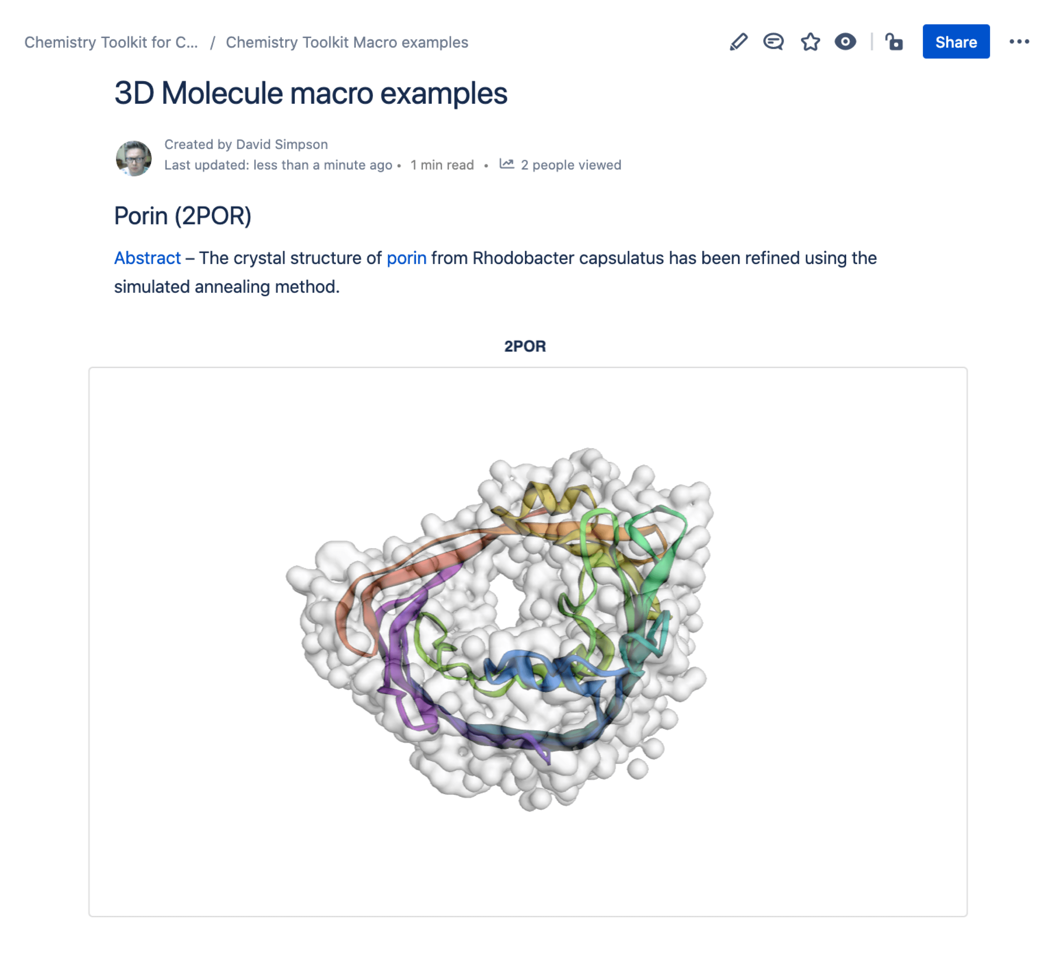 3D Molecular Structures