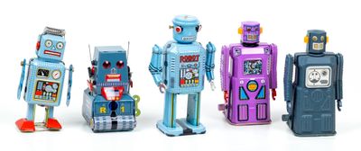 Wall of robots